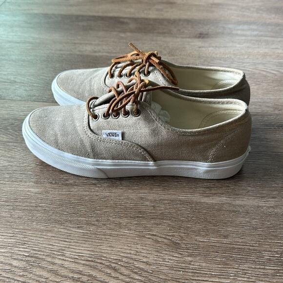 Vans Authentic Slim Washed Canvas Sneakers - Picture 3 of 6